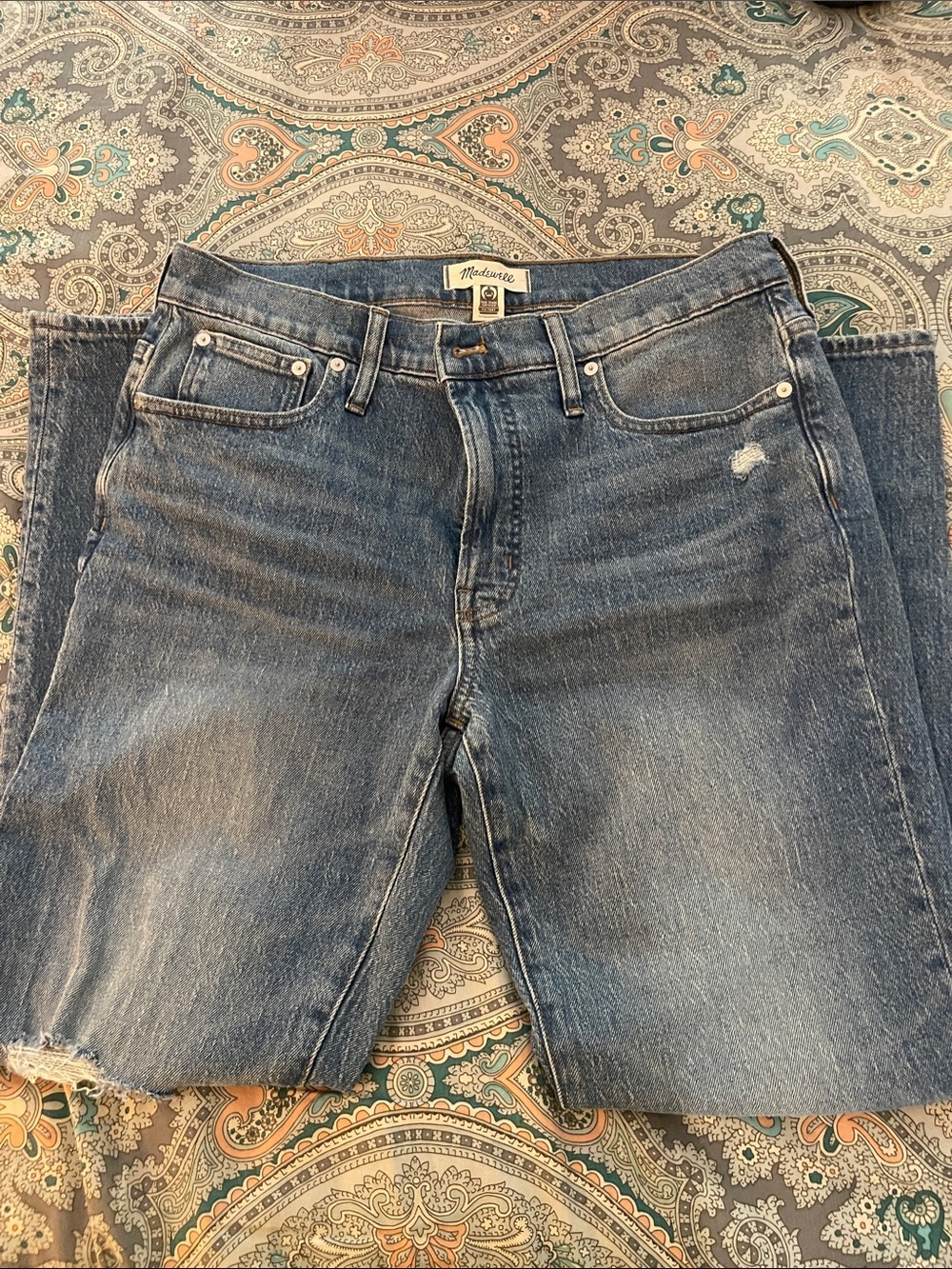 Madewell Women’s The Mid-Rise Perfect Vintage Jean